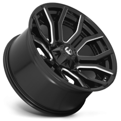 Jante Fuel Off-Road Rage D711 Gloss Black Milled