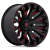 Jante Fuel Off-Road Quake D829 Gloss Black Milled Red