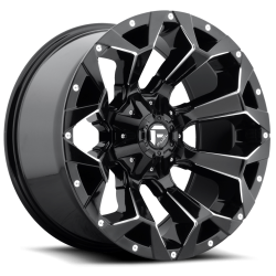 Jante Fuell Off-Road Assault D576 Black Milled