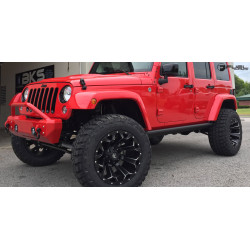 Jante Fuell Off-Road Assault D576 Black Milled Jeep