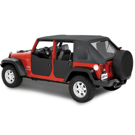 Demi-portes avant denim Bestop Jeep Wrangler JK