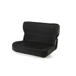 Banquette de remplacement Rabattable Noire Jeep Wrangler YJ