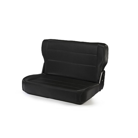 Banquette arrière adaptable Noire Duratrail Jeep CJ/Wrangler YJ