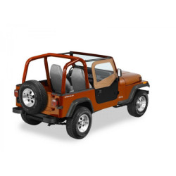 Hauts de porte en toile Bestop Spice Jeep CJ7 et Wrangler YJ