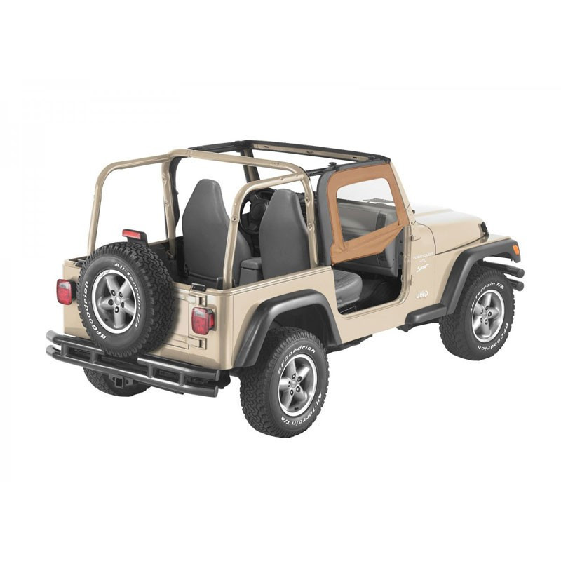 Hauts de porte en toile Bestop Spice Jeep Wrangler TJ Hauts de porte en toile Bestop Spice Jeep Wrangler TJ