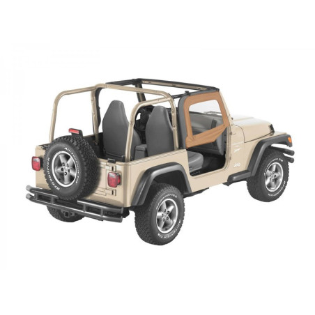 Hauts de porte en toile Bestop Spice Jeep Wrangler TJ