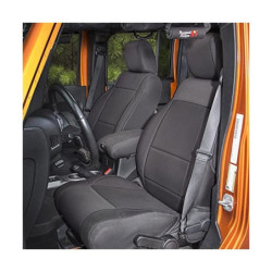 Housses de siège avant Rugged Ridge Noires Jeep Wrangler JK