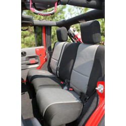 Housses de sièges arrière pour Jeep Wrangler JK 4 portes
