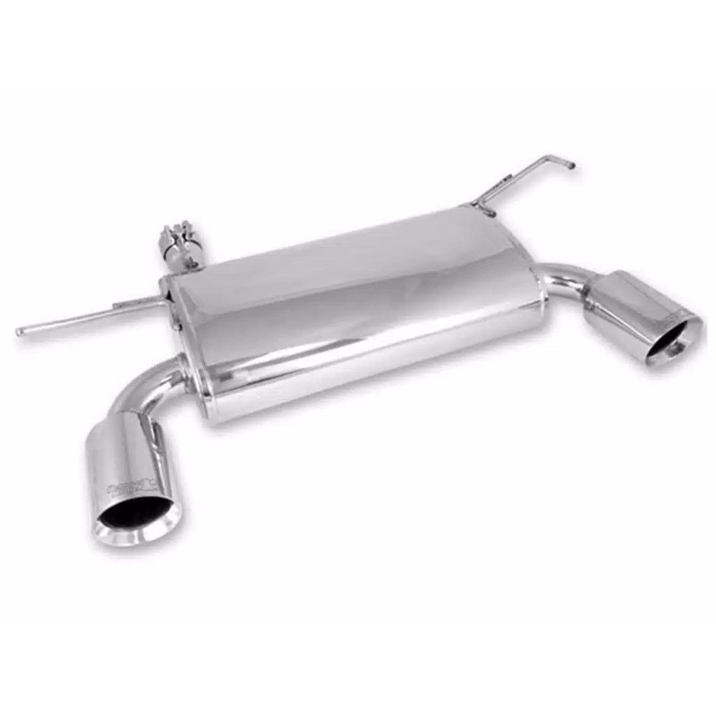 Silencieux d'échappement Inox Rugged Ridge Jeep Wrangler JK 3.6L V6 Silencieux d'échappement Inox Rugged Ridge Jeep Wrangler JK 3.6L V6