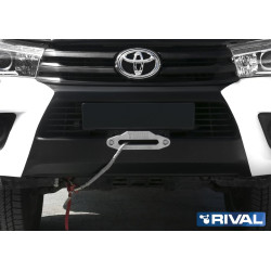 Platine de montage Treuil Rival Toyota Hilux 2016-2021