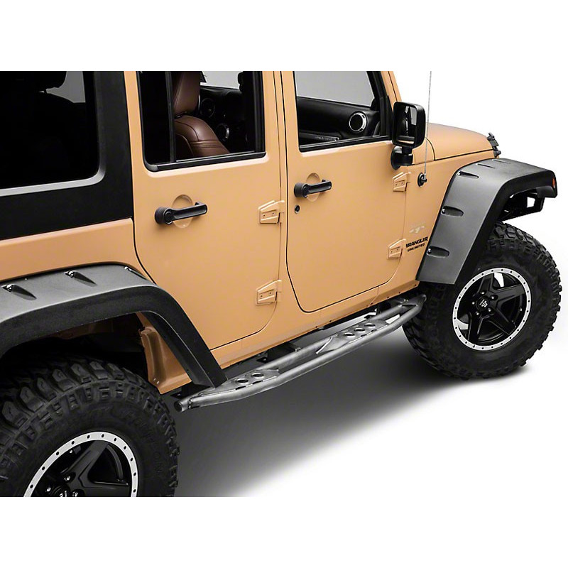 Marchepied acier brut Rocochet Poison Spyder Jeep Wrangler JK Unlimited Marchepied acier brut Rocochet Poison Spyder Jeep Wrangler JK Unlimited