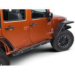 Protections de bas de caisse RRC pour Jeep Wrangler JK 4 portes après 2007.