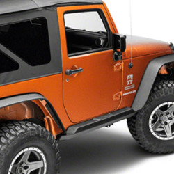 Marchepieds acier XRC Atlas Smittybilt Jeep Wrangler JK 2 portes 2007-2017