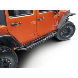 Protections latérales SCR Smittybilt pour Jeep Wrangler JK 4 portes