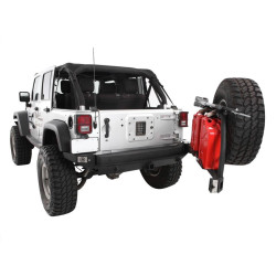 Pare-chocs arrière avec support Roue de secours Smittybilt XRC Atlas Jeep Wrangler JK