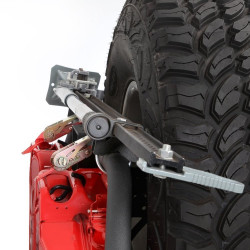 Pare-chocs arrière avec support Roue de secours Smittybilt XRC Atlas Jeep Wrangler JK