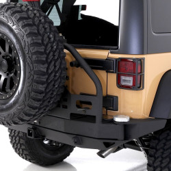 Pare-chocs arrière avec support Roue de secours Smittybilt XRC Atlas Jeep Wrangler JK