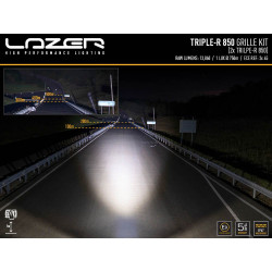 Kit intégration sur calandre d'origine Barres LED Lazer Ford Ranger 2023