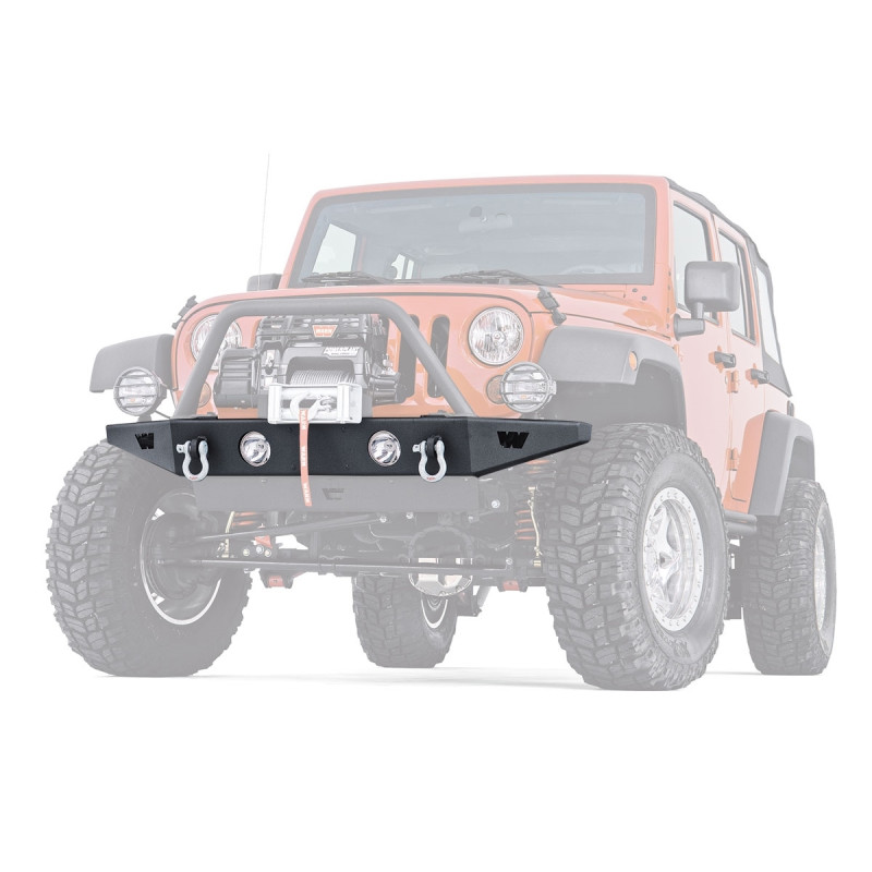Pare-chocs avant Warn Rock Crawler Jeep Wrangler JK Pare-chocs avant Warn Rock Crawler Jeep Wrangler JK