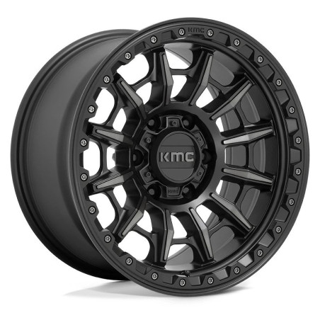 Jante KMC KM547 Carnage Satin Black Gray Tint