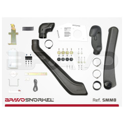 Snorkel Bravo Mitsubishi Pajero DI-D V80-V90 2007-2015