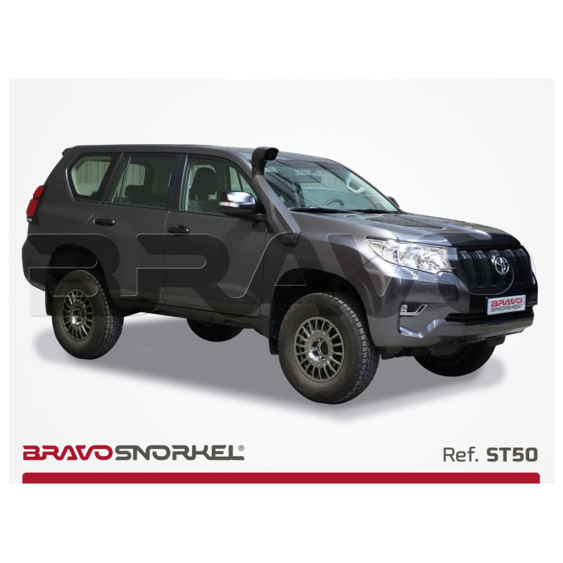 Snorkel Bravo Toyota Landcruiser LC150.155 à partir de 2009 Snorkel Bravo Toyota Landcruiser LC150.155 à partir de 2009