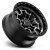 Jante aluminium KMC KM718 Summit Satin Black Gray Tint