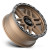 Jante aluminium KMC KM544 Mesa Matte Bronze