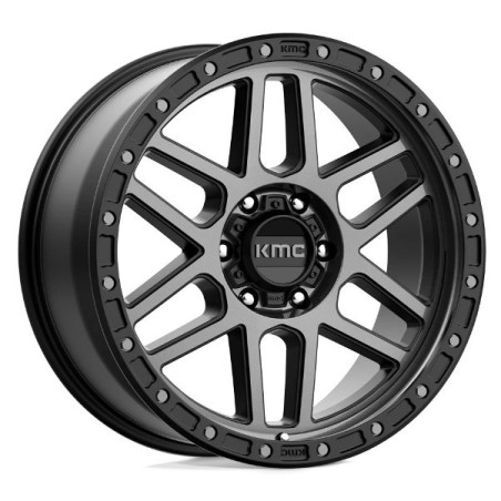 Jante aluminium KMC KM544 Mesa Satin Black Gray Tint