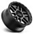 Jante aluminium KMC KM544 Mesa Satin Black Gray Tint