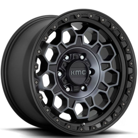 Jante aluminium KM545 Trek Satin Black Gray Tint