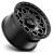 Jante aluminium KM545 Trek Satin Black Gray Tint