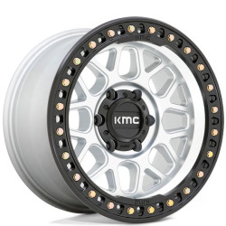 Jante aluminium KMC KM549 Machined Satin Black Lip