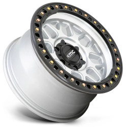 Jante aluminium KMC KM549 Machined Satin Black Lip