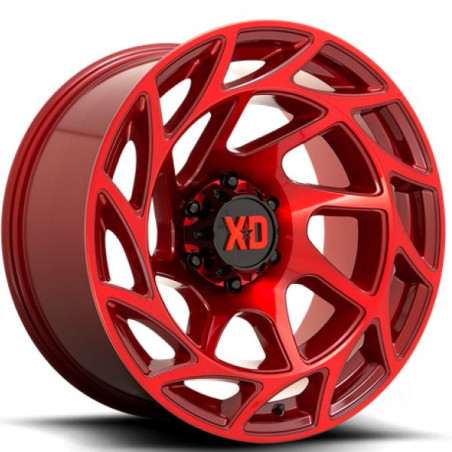 Jante aluminium KMC XD860 Onslaught Gloss Black Milled