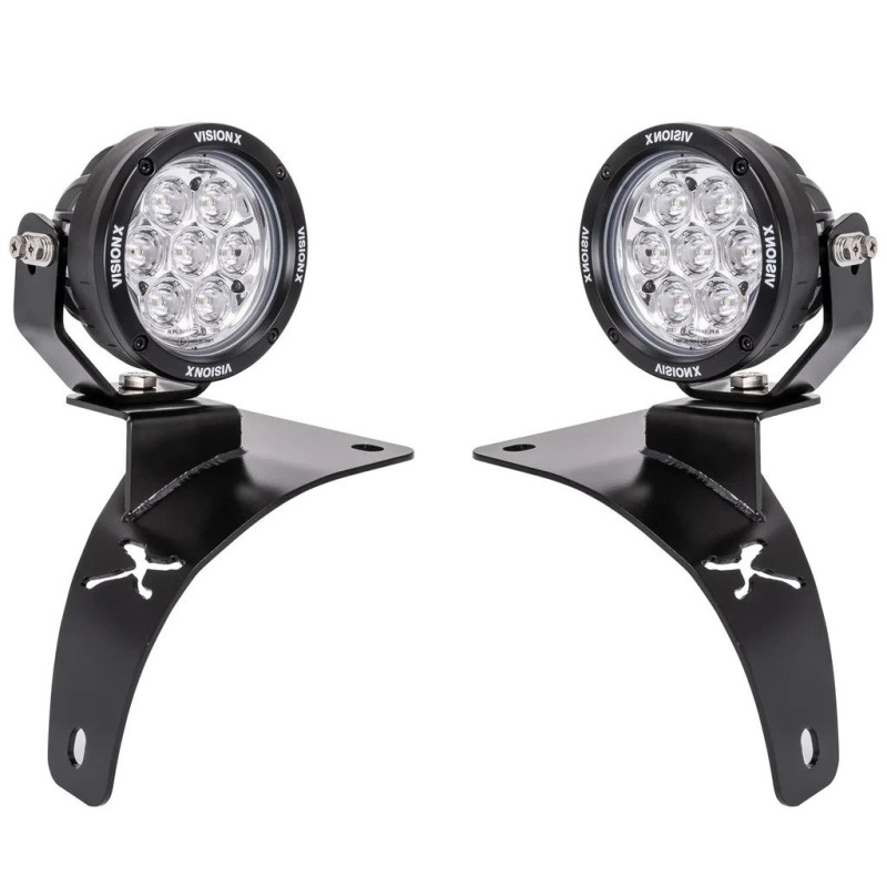 Kit phares LED Cannon 98 watts Vision-X Wrangler JL/Gladiator JT Kit phares LED Cannon 98 watts Vision-X Wrangler JL/Gladiator JT
