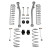 Kit suspension Rubicon Express +63 mm Jeep Wrangler JL 4 portes 2018-2023