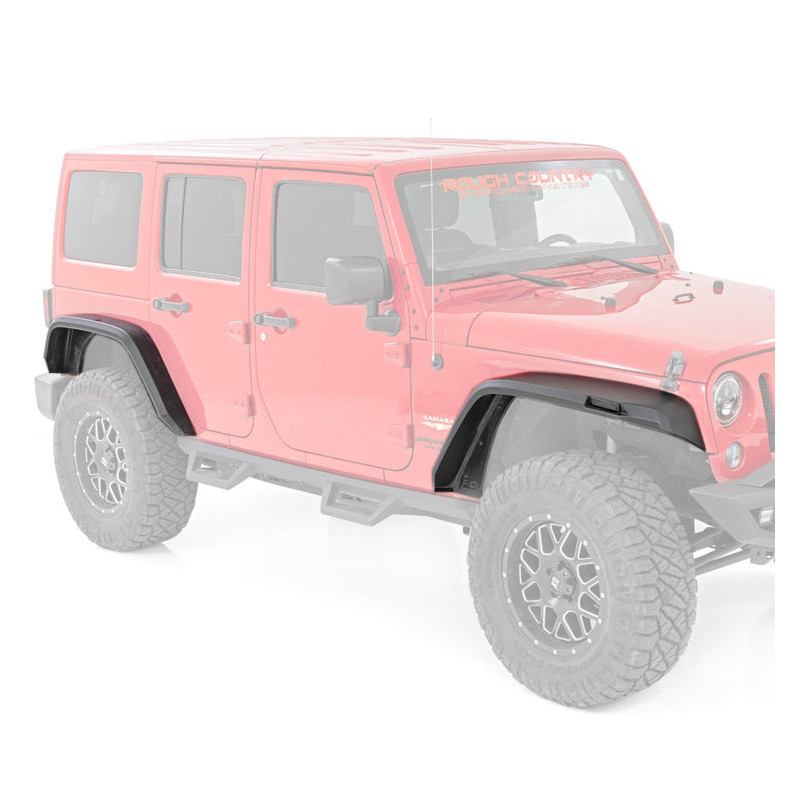 Extensions d'ailes Flat LED Rough Country Jeep Wrangler JK Extensions d'ailes Flat LED Rough Country Jeep Wrangler JK