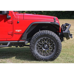 Extensions d'ailes Flat LED Rough Country Jeep Wrangler JK