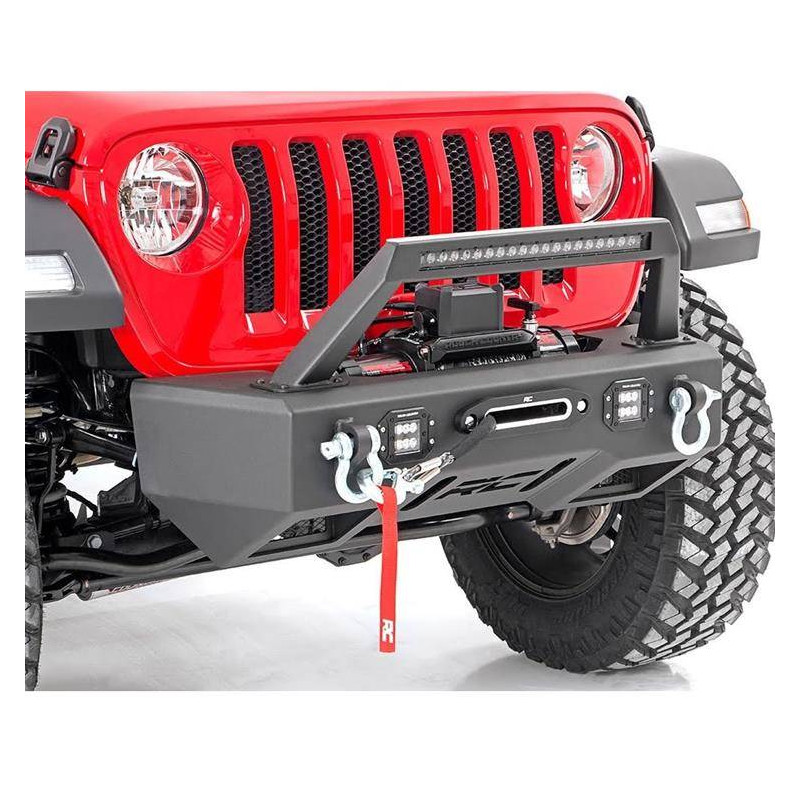 Pare-chocs avant Stybby LED Rough Country Jeep Wrangler JL/Gladiator JT Pare-chocs avant Stybby LED Rough Country Jeep Wrangler JL/Gladiator JT