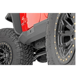 Marchepieds acier Rock SLiders Rough Country Jeep Wrangler JK Unlimited