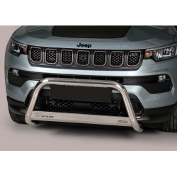 Pare buffle Medium Bar 63mm Homologué Route Jeep Compass à partir de 2022