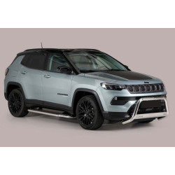 Pare buffle Medium Bar 63mm Homologué Route Jeep Compass à partir de 2022