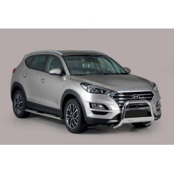 Pare buffle Medium Bar 63mm Homologué Route Hyundai Tucson 2018