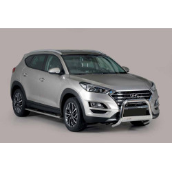 Pare buffle Medium Bar 63mm Homologué Route Hyundai Tucson 2018