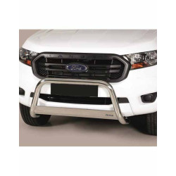 Pare-buffle acier Inox homologué route Ford Ranger 2012-2022