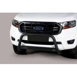 Pare-buffle acier Noir homologué route Ford Ranger 2012-2022