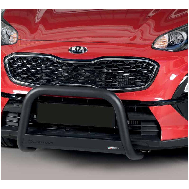Pare-buffle avant Medium Noir Bar Kia Sportage 2018-2021 Pare-buffle avant Medium Noir Bar Kia Sportage 2018-2021