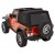 Bâche Bestop Trektop NX Glide Black Twill Jeep Wrangler JK 2 portes