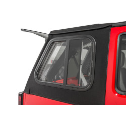 Bâche Trektop Pro Hybrid Black Twill Jeep Wrangler JK 4 portes